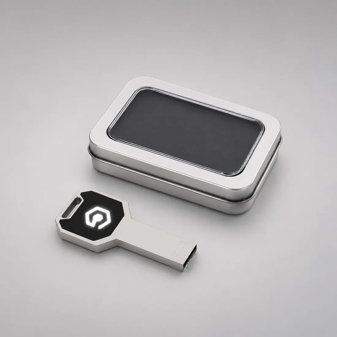 Clé USB publicitaire personnalisé avec logo - Objets high-tech personnalisés personnalisé Maroc