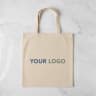 Tote bag en tissu personnalisé avec logo à Rabat