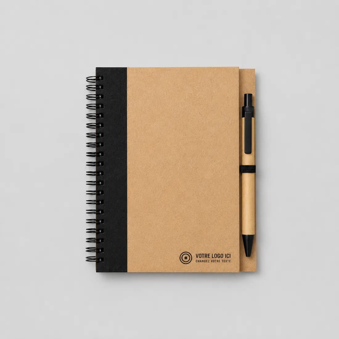 Bloc-notes écologique personnalisé avec logo - Bloc-notes, carnets et articles de bureau personnalisés personnalisé Maroc